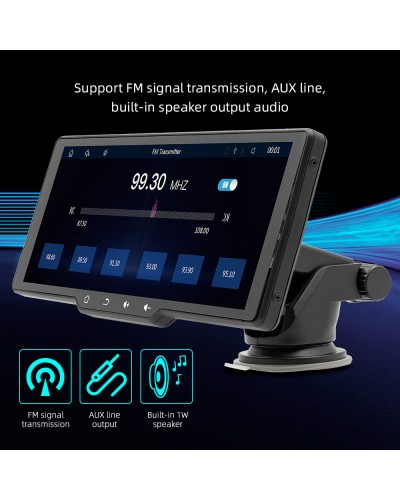 Преносим CarPlay / Android Auto дисплей No brand, X5314, 10.26", За автомобил - 13320
