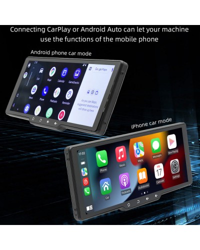Преносим CarPlay / Android Auto дисплей No brand, X5314, 10.26", За автомобил - 13320
