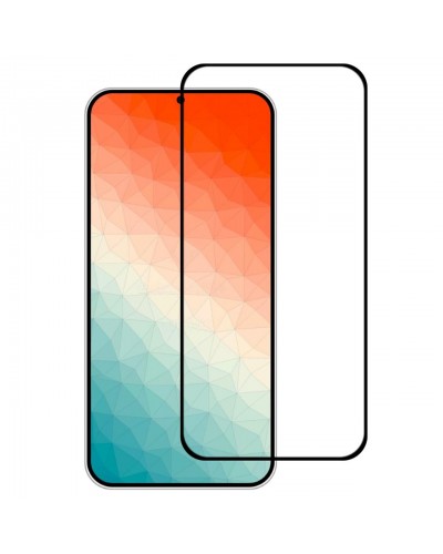 Стъклен протектор DeTech, за Samsung Galaxy S25 Plus, 3D Full glue, 0.3mm, Черен - 52757