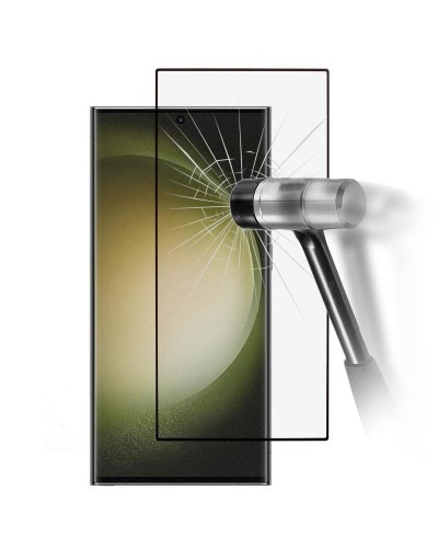 Стъклен протектор DeTech, за Samsung Galaxy S25 Ultra, 3D Full glue, 0.3mm, Черен - 52758