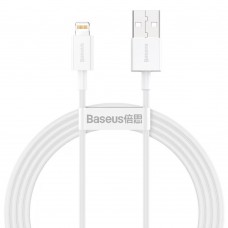 Кабел за данни Baseus Superior, Lightning, 1.5m, Бял - 40471