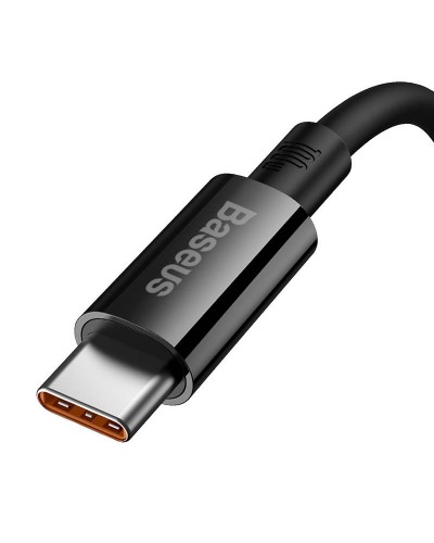 Кабел за данни Baseus Superior, Type-C, 100W, 1.0m, Черен - 40449