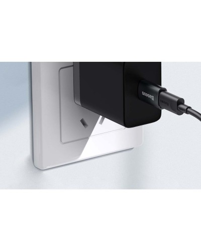 Преходник Baseus Ingenuity, Type-C F към USB, OTG, Черен - 40396