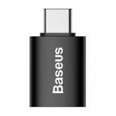 Преходник Baseus Ingenuity, USB F към Type-C, OTG, Черен - 40395