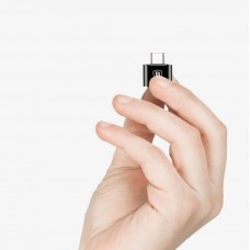 Преходник Baseus Mini, USB F към Type-C, OTG, Черен - 40397