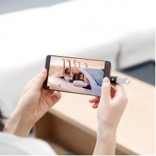 Преходник Baseus Mini, USB F към Type-C, OTG, Черен - 40397
