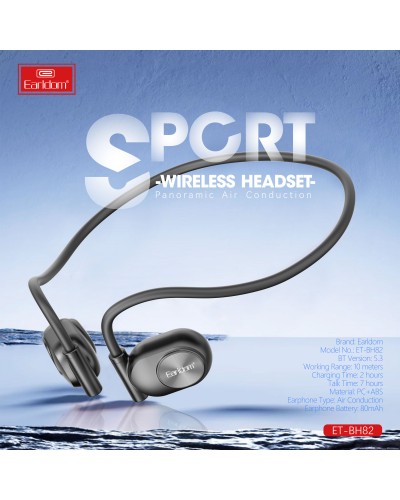 Bluetooth слушалки Earldom ET-BH82, Различни цветове – 20798