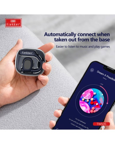 Bluetooth слушалки Earldom TWS35, Различни цветове – 20799