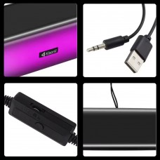 Тонколона Kisonli i-630, Bluetooth, AUX, 2x3W, Черен - 22232