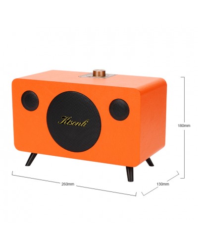 Тонколона Kisonli G103, Bluetooth, USB, SD, AUX, Различни цветове - 22302