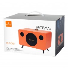 Тонколона Kisonli G103, Bluetooth, USB, SD, AUX, Различни цветове - 22302