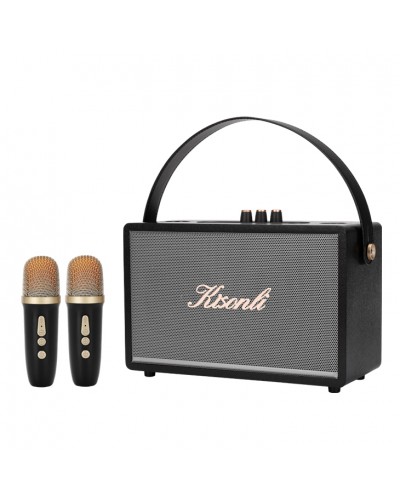 Тонколона Kisonli G107, Караоке, Bluetooth, USB, SD, AUX, Различни цветове - 22305