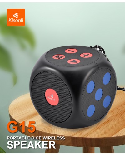 Тонколона Kisonli G15, Bluetooth, USB, SD, FM, Различни цветове - 22290