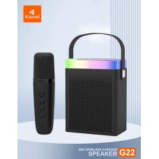 Тонколона Kisonli G22, Караоке, Bluetooth, USB, SD, AUX, RGB, Различни цветове - 22297