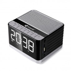 Тонколона Kisonli G8, Bluetooth, Часовник, USB, SD, FM, AUX, RGB, Различни цветове - 22281