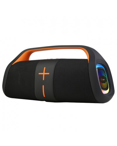 Тонколона Kisonli K12, Bluetooth, USB, SD, AUX, RGB, Черен - 22294