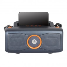Тонколона Kisonli K2, Bluetooth, USB, SD, FM, Сив - 22292