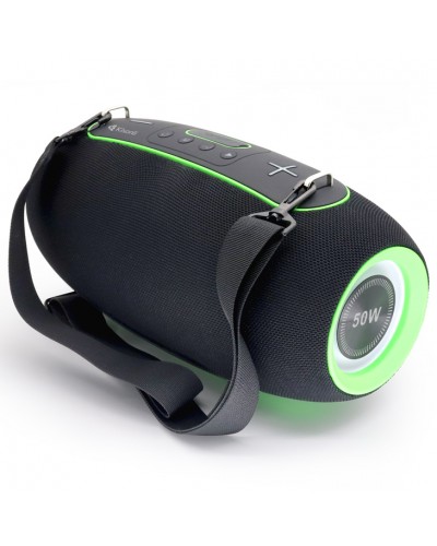 Тонколона Kisonli K8, Bluetooth, USB, SD, AUX, RGB, Черен - 22296