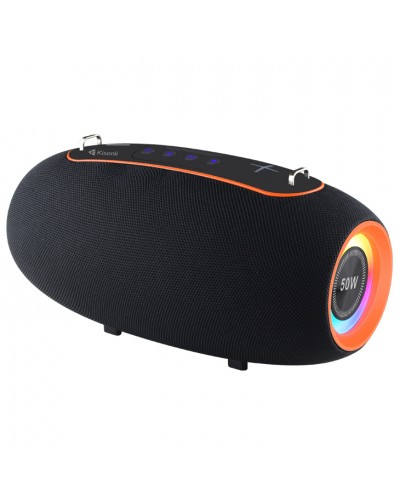 Тонколона Kisonli K8, Bluetooth, USB, SD, AUX, RGB, Черен - 22296