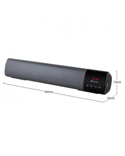 Тонколона Kisonli LED-800B, Bluetooth, USB, SD, AUX, FM, Различни цветове - 22313