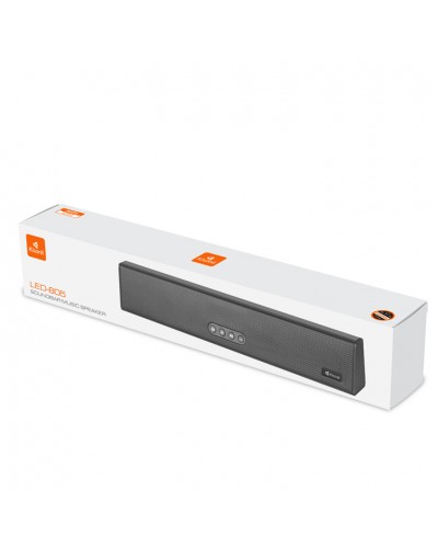 Тонколона Kisonli LED-805, Bluetooth, USB, SD, AUX, FM, Черен - 22316