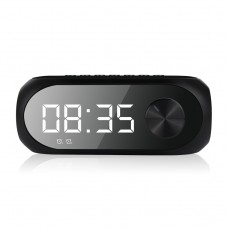 Тонколона Kisonli LP-2S, Bluetooth, Часовник, SD, FM, AUX, RGB, Черен - 22280