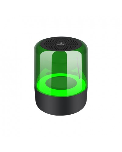 Тонколона Kisonli LP-5S, Bluetooth, USB, SD, FM, RGB, Черен - 22278