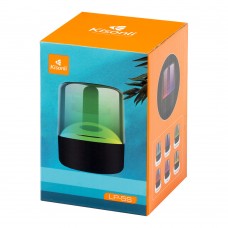 Тонколона Kisonli LP-5S, Bluetooth, USB, SD, FM, RGB, Черен - 22278