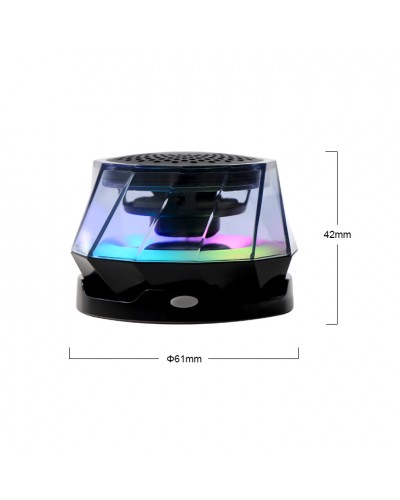Тонколона Kisonli Q6F, Bluetooth, RGB, Различни цветове - 22284