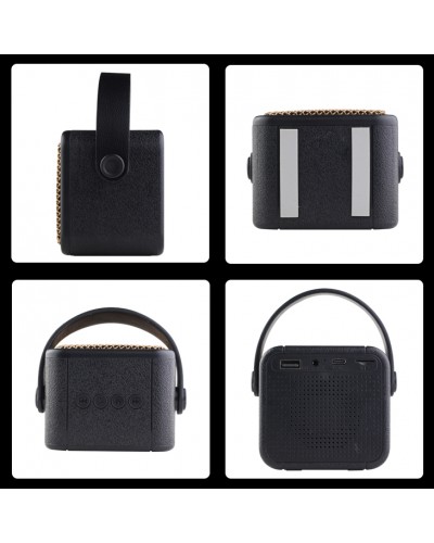 Тонколона Kisonli S1, Bluetooth, USB, SD, FM, AUX, Различни цветове - 22277