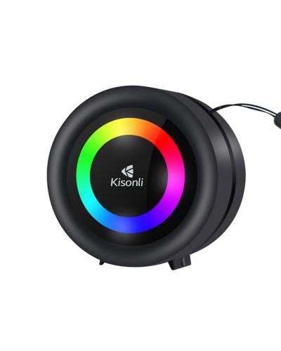 Тонколона Kisonli S16, Bluetooth, Черен - 22256