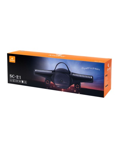 Тонколона Kisonli SC-21, Bluetooth, Солар, USB, SD, FM, Черен - 22321
