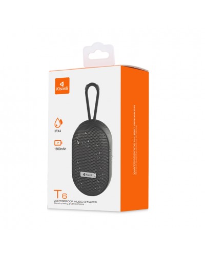 Тонколона Kisonli Т6, Bluetooth, USB, SD, FM, Различни цветове - 22276