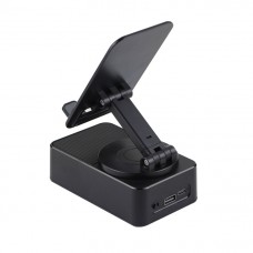 Тонколона със стойка за телефон Kisonli M2, Bluetooth, USB, RGB, Различни цветове - 22274