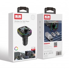 FM Трансмитер Earldom ET-M79, Bluetooth, Micro SD, USB, Type-C, QC, Черен - 17775