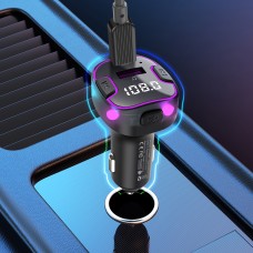 FM Трансмитер Earldom ET-M99, Bluetooth, USB, Type-C, QC, 3.1A, Черен - 17767
