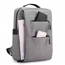 Раница за лаптоп No brand BP-03, 15.6", Сив - 45289