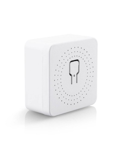 Смарт превключвател No brand PST-AP-SMT, 1 канал, 220V, 16A, Wi-Fi, Tuya Smart, Бял - 91021