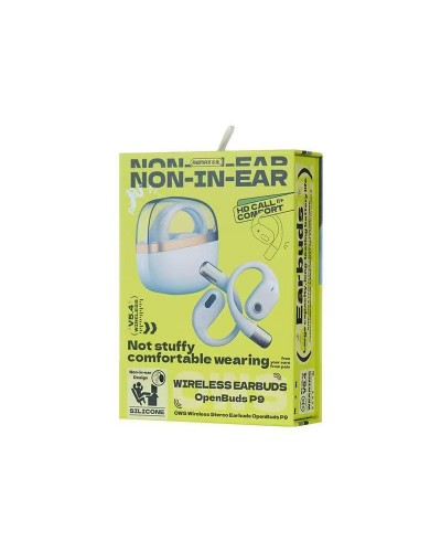 Bluetooth слушалки Remax OpenBuds P9, Бял - 20804