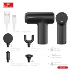 Електрически масажор за тяло Earldom ET-V6, Черен - 40530