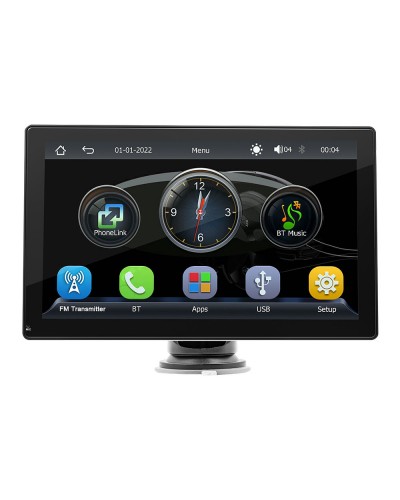 Преносим CarPlay / Android Auto дисплей No brand X5305L, 9", За автомобил - 13315