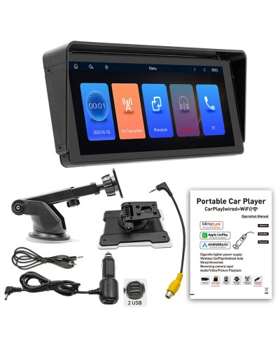 Преносим CarPlay / Android Auto дисплей No brand X5313, 10.26", За кола - 13318