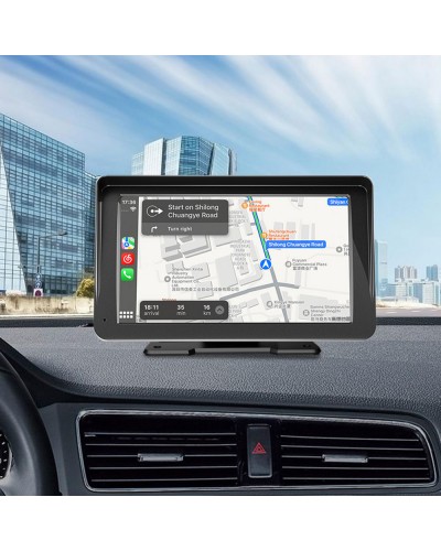 Преносим CarPlay / Android Auto дисплей No brand, X5570R, 7", За автомобил - 13322