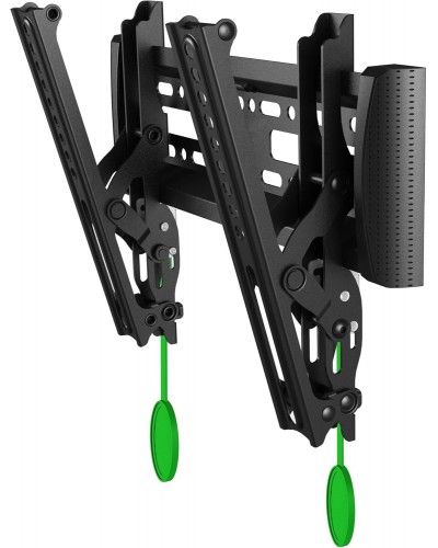 Стойка за телевизор No brand, За стена, Накланяща, До 45", Черен - 17924