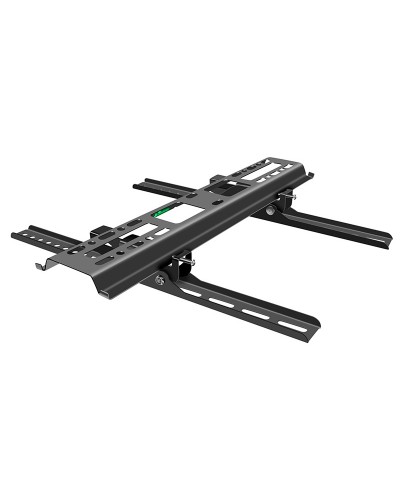 Стойка за телевизор No brand, За стена, Накланяща, До 55", Черен - 17918