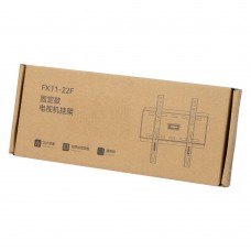 Стойка за телевизор No brand, За стена, Фиксирана, До 42", Черен - 17912