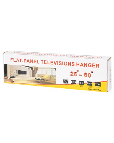 Стойка за телевизор No brand, За таван, Фиксирана, До 58", Черен - 17945