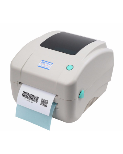 Баркод принтер, Xprinter, XP-DT425B, Термодиректен, Бял - 71205