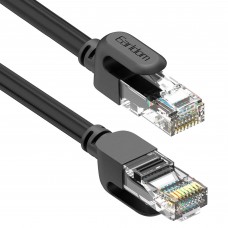 Кабел Earldom ET-NW1 LAN - LAN, CAT6 UTP, 3м, Черен - 18388