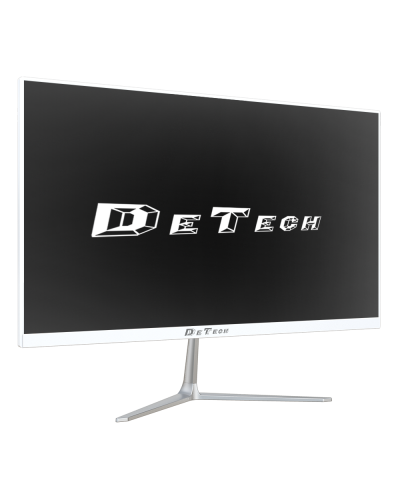 Компютър All in One DeTech, 21.5", i5 4590, 8GB/256GB, Бял - 79002